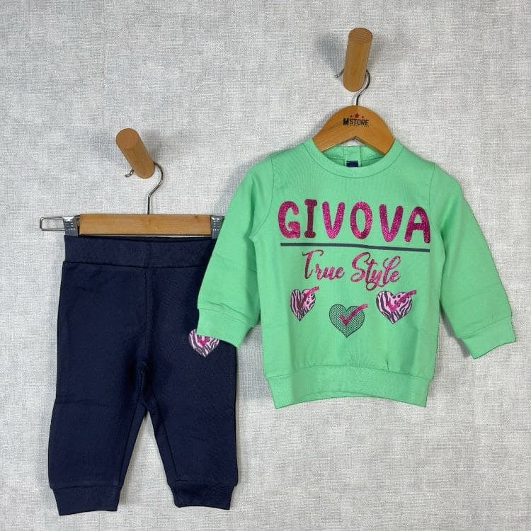 Givova Baumwoll-Trainingsanzug für Neugeborene
